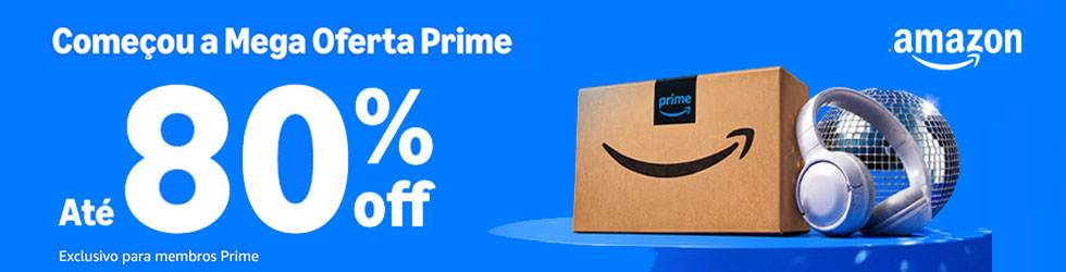 Banner Amazon - Mega Oferta Prime