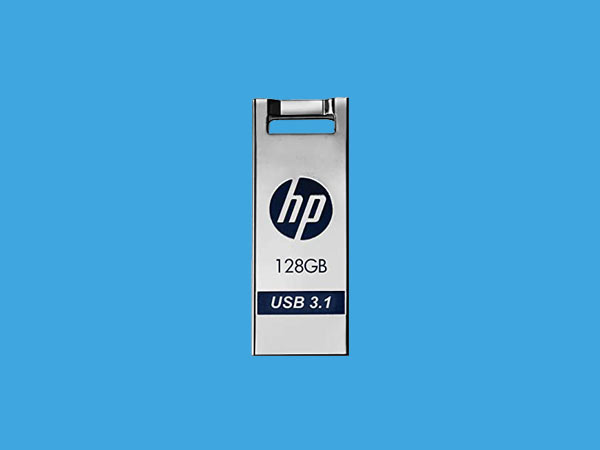 Pen Drive 128GB Prata HP - X795W