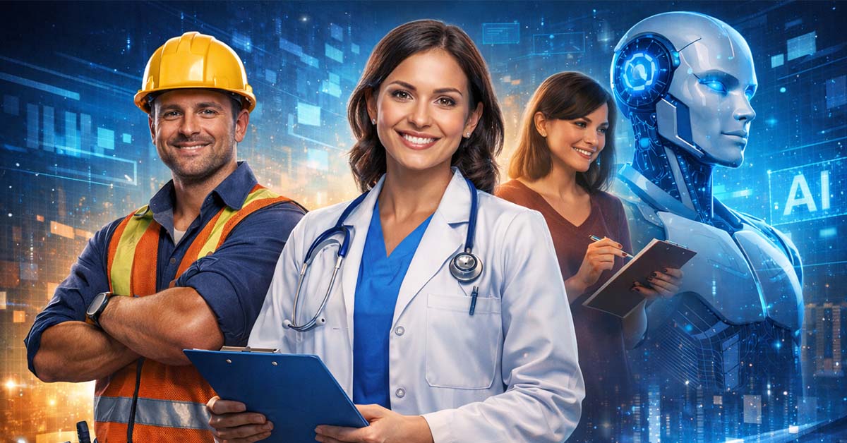 Os 10 Empregos que a Inteligência Artificial Não Vai Roubar de Você (Pelo Menos Não Tão Cedo)