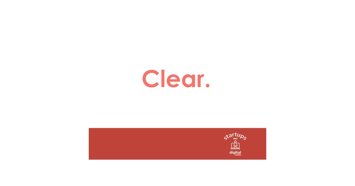 Clear : Startups Inovadoras 2021 - Amsterdam