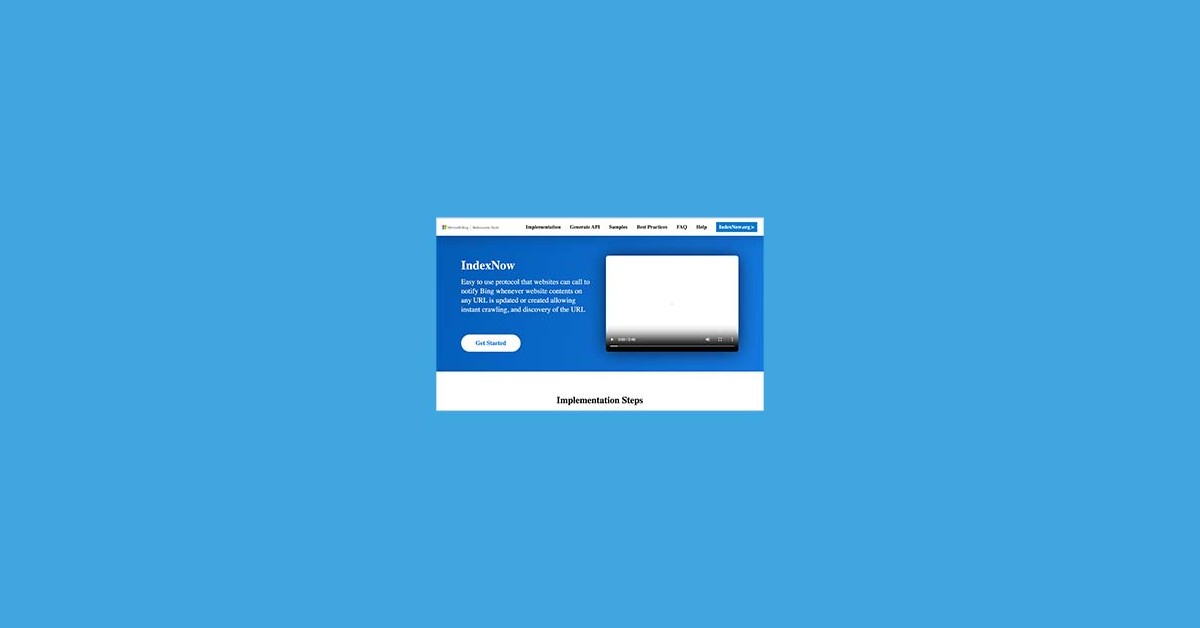 IndexNow saiba o que é? E Como ele Pode Ajudar a Divulgar seu Site